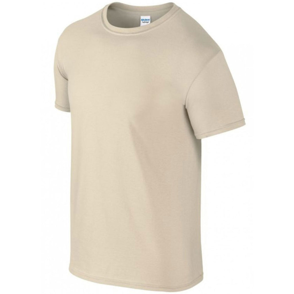 Gildan Men's Sand SoftStyle Ringspun T-Shirt
