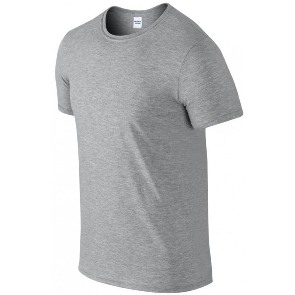 Gildan Men's Sport Grey SoftStyle Ringspun T-Shirt