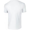 Gildan Men's White SoftStyle Ringspun T-Shirt