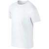 Gildan Men's White SoftStyle Ringspun T-Shirt