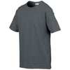 Gildan Youth Charcoal SoftStyle Ringspun T-Shirt