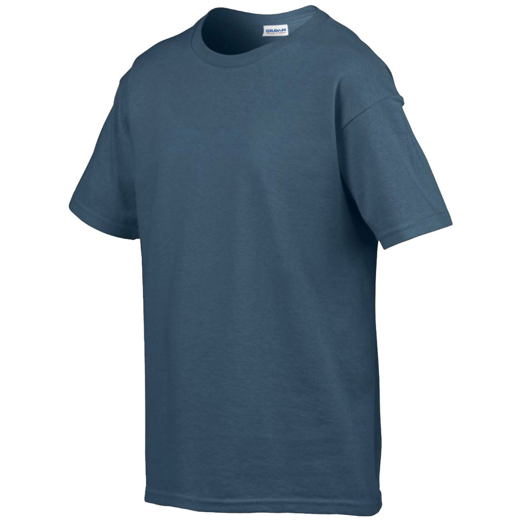 Gildan Youth Indigo SoftStyle Ringspun T-Shirt