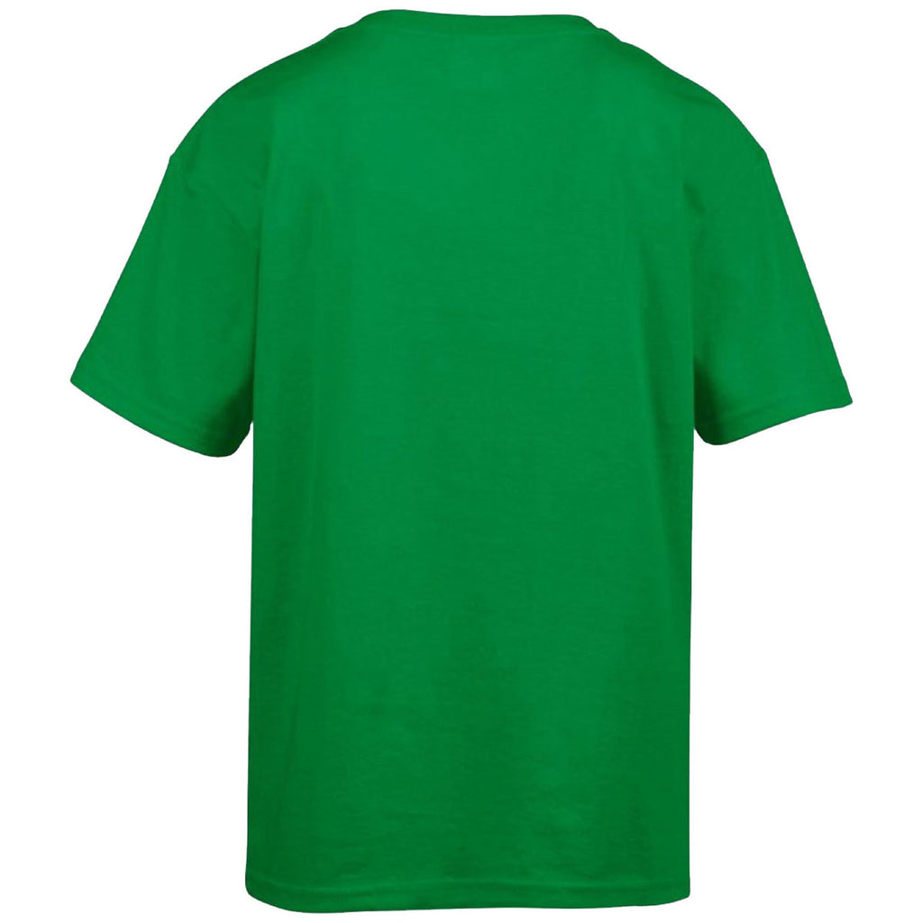 Gildan Youth Irish Green SoftStyle Ringspun T-Shirt