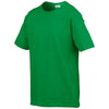 Gildan Youth Irish Green SoftStyle Ringspun T-Shirt