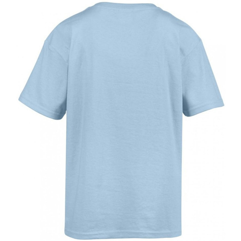 Gildan Youth Light Blue SoftStyle Ringspun T-Shirt