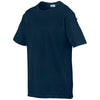 Gildan Youth Navy SoftStyle Ringspun T-Shirt