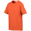 Gildan Youth Orange SoftStyle Ringspun T-Shirt