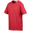 Gildan Youth Red SoftStyle Ringspun T-Shirt