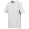 Gildan Youth White SoftStyle Ringspun T-Shirt