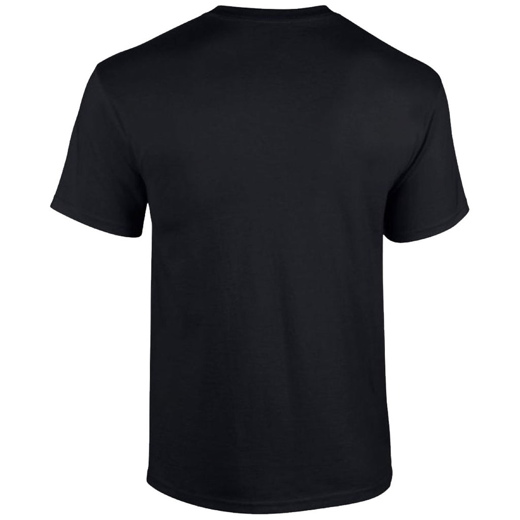 Gildan Men's Black Heavy Cotton T-Shirt