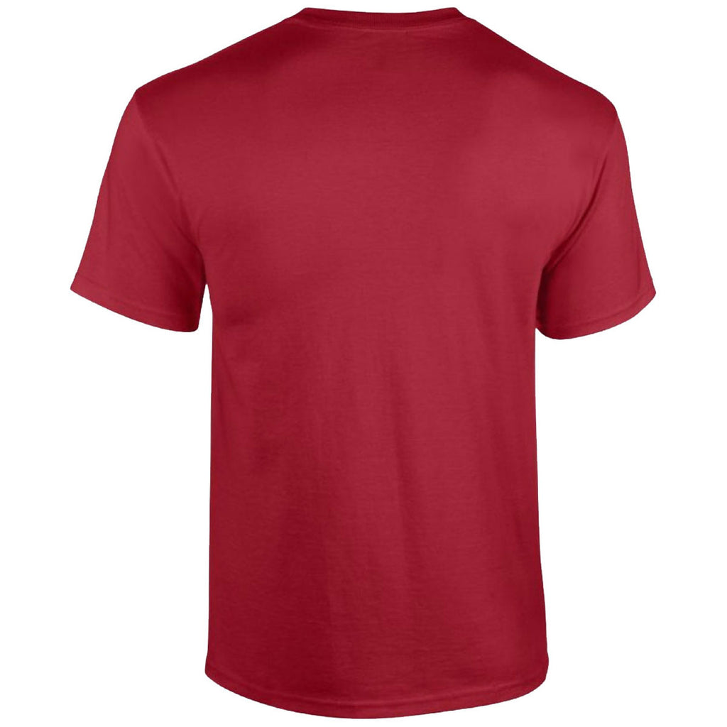 Gildan Men's Cardinal Red Heavy Cotton T-Shirt