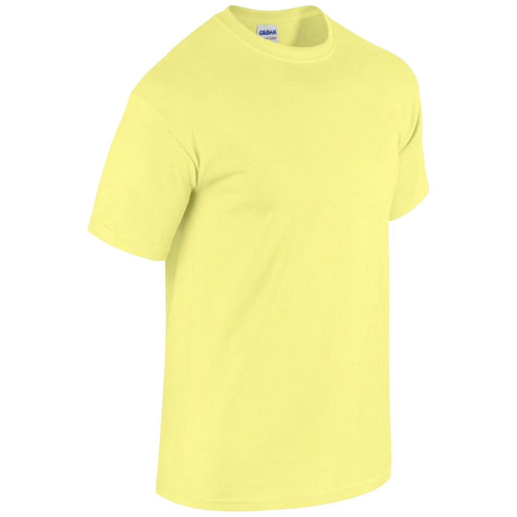 Gildan Men's Cornsilk Heavy Cotton T-Shirt