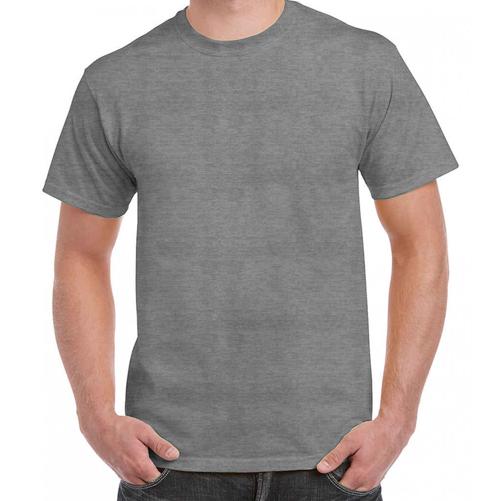 Gildan Men's Graphite Heather Heavy Cotton T-Shirt