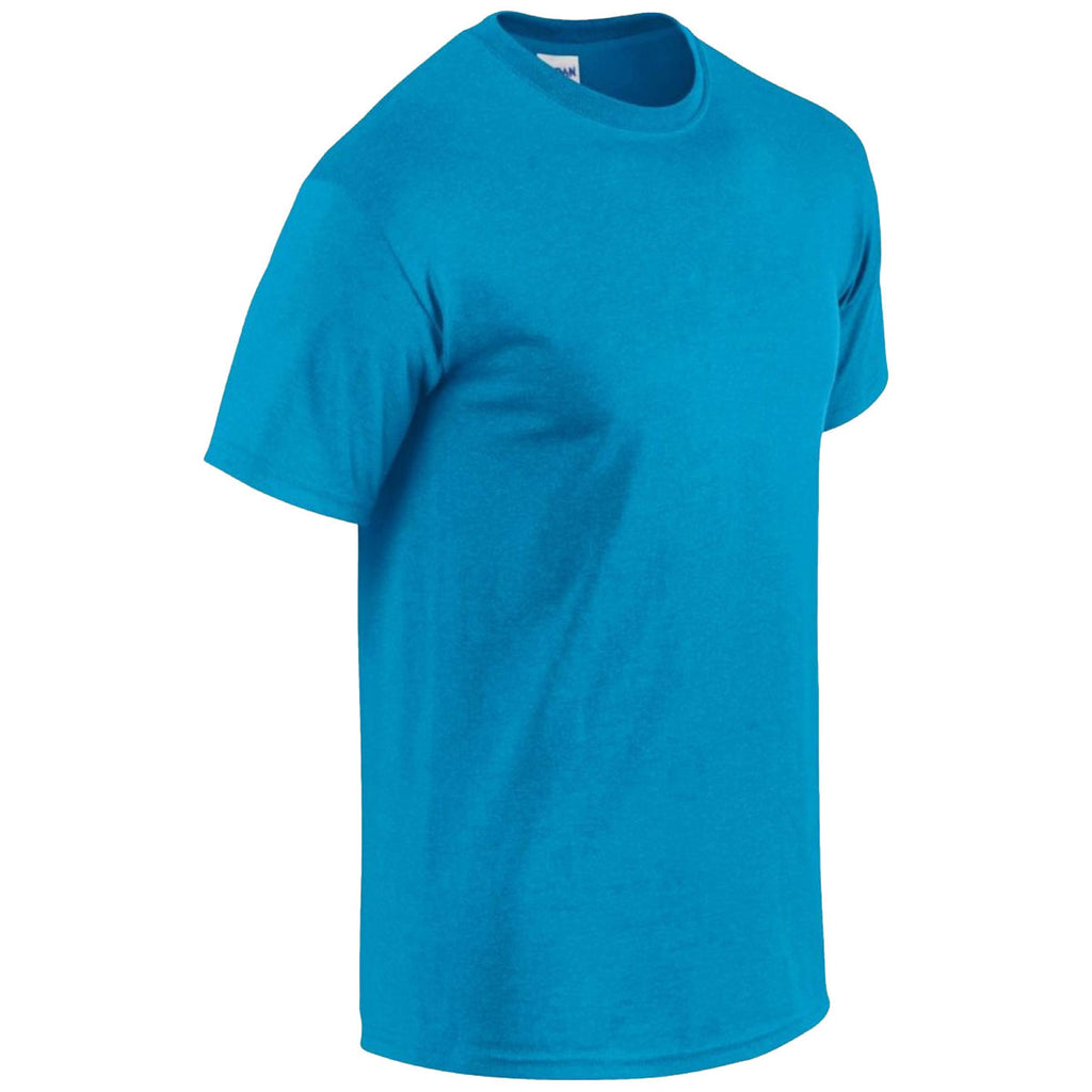 Gildan Men's Heather Sapphire Heavy Cotton T-Shirt