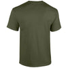 Gildan Men's Military Green Heavy Cotton T-Shirt