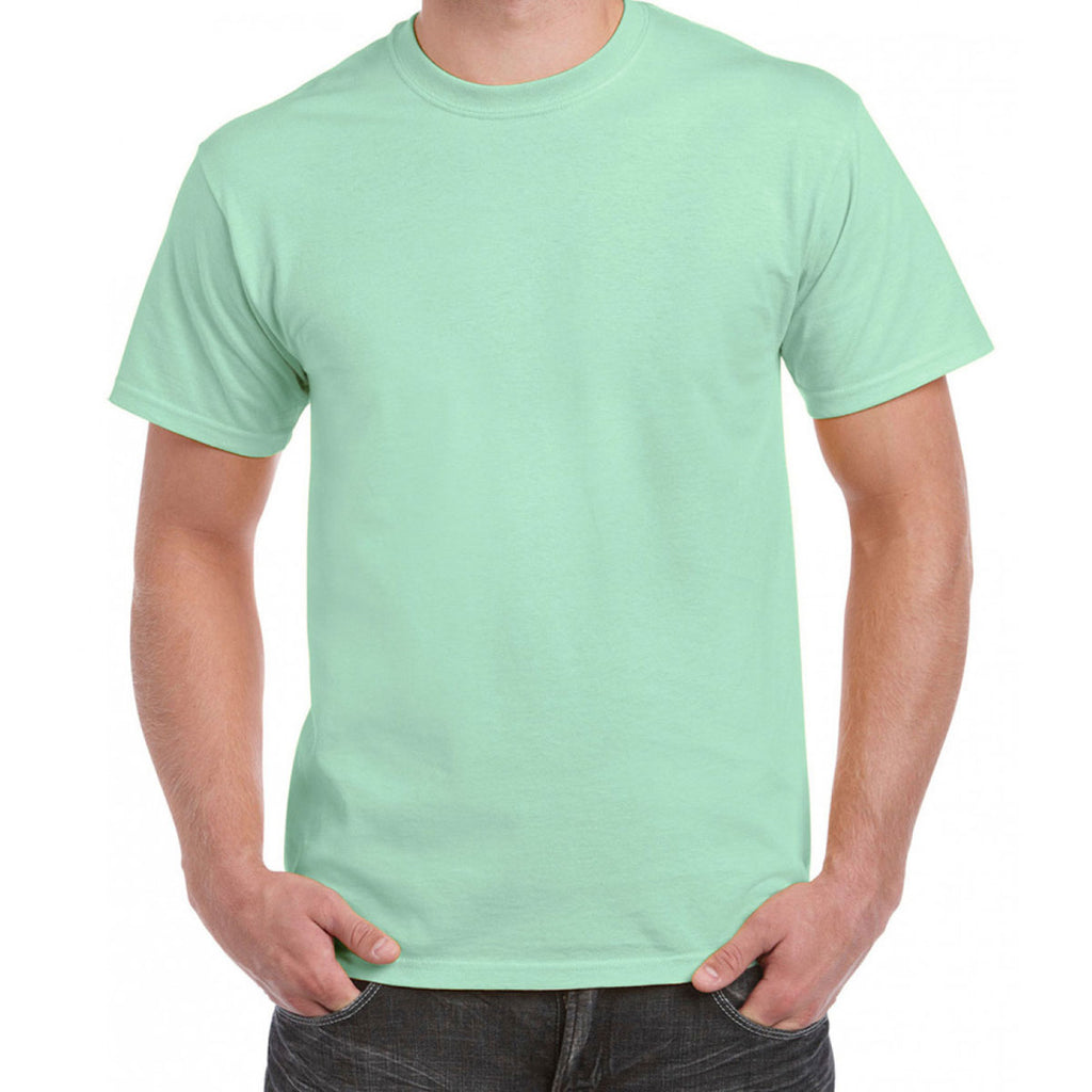 Gildan Men's Mint Heavy Cotton T-Shirt