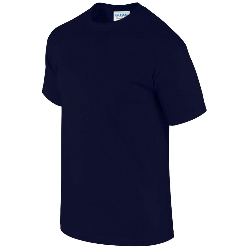 Gildan Men's Navy Heavy Cotton T-Shirt