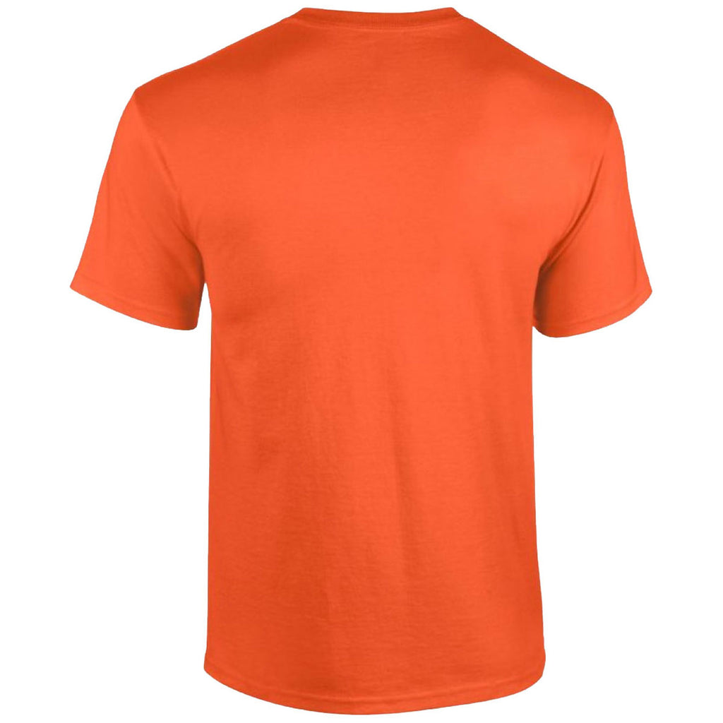 Gildan Men's Orange Heavy Cotton T-Shirt