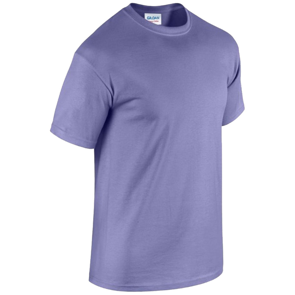 Gildan Men's Violet Heavy Cotton T-Shirt