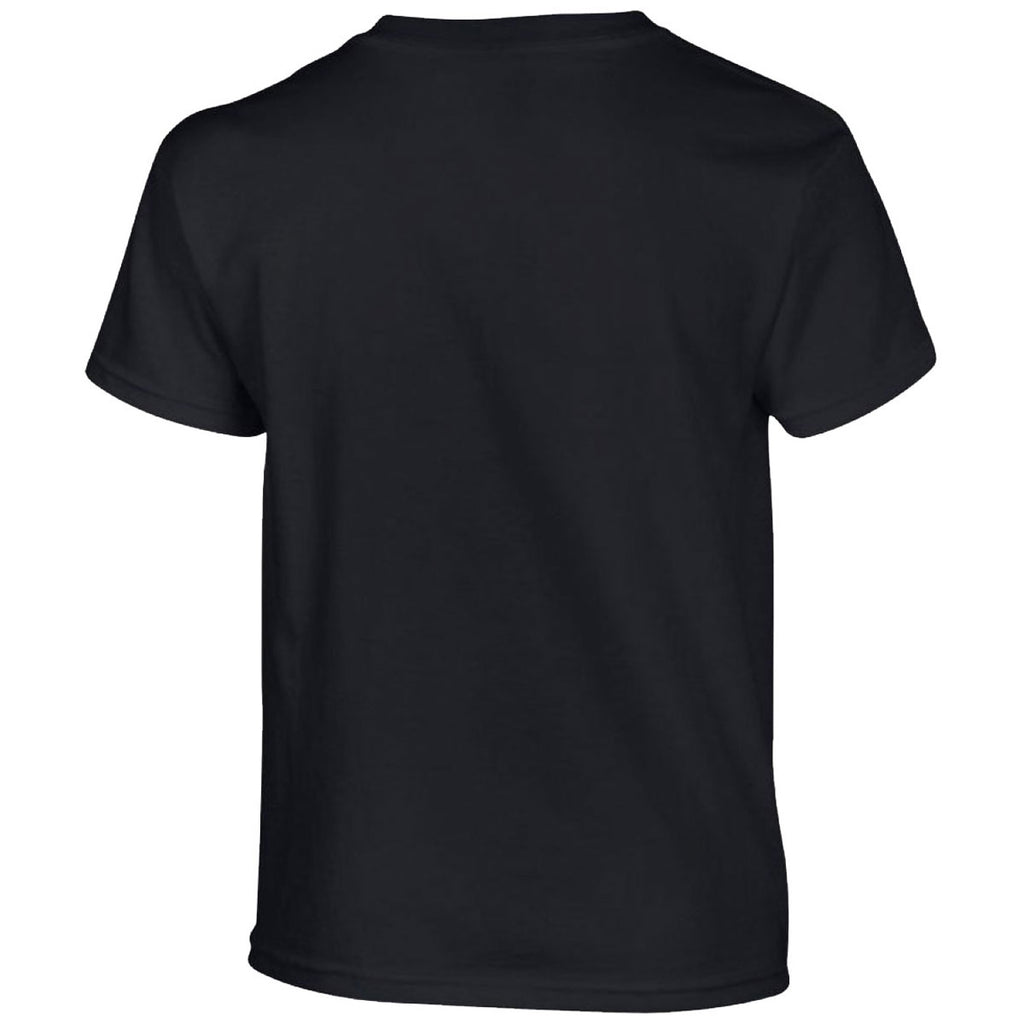 Gildan Youth Black Heavy Cotton T-Shirt