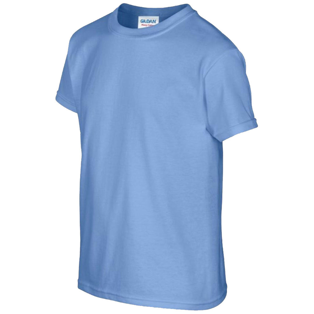 Gildan Youth Carolina Blue Heavy Cotton T-Shirt