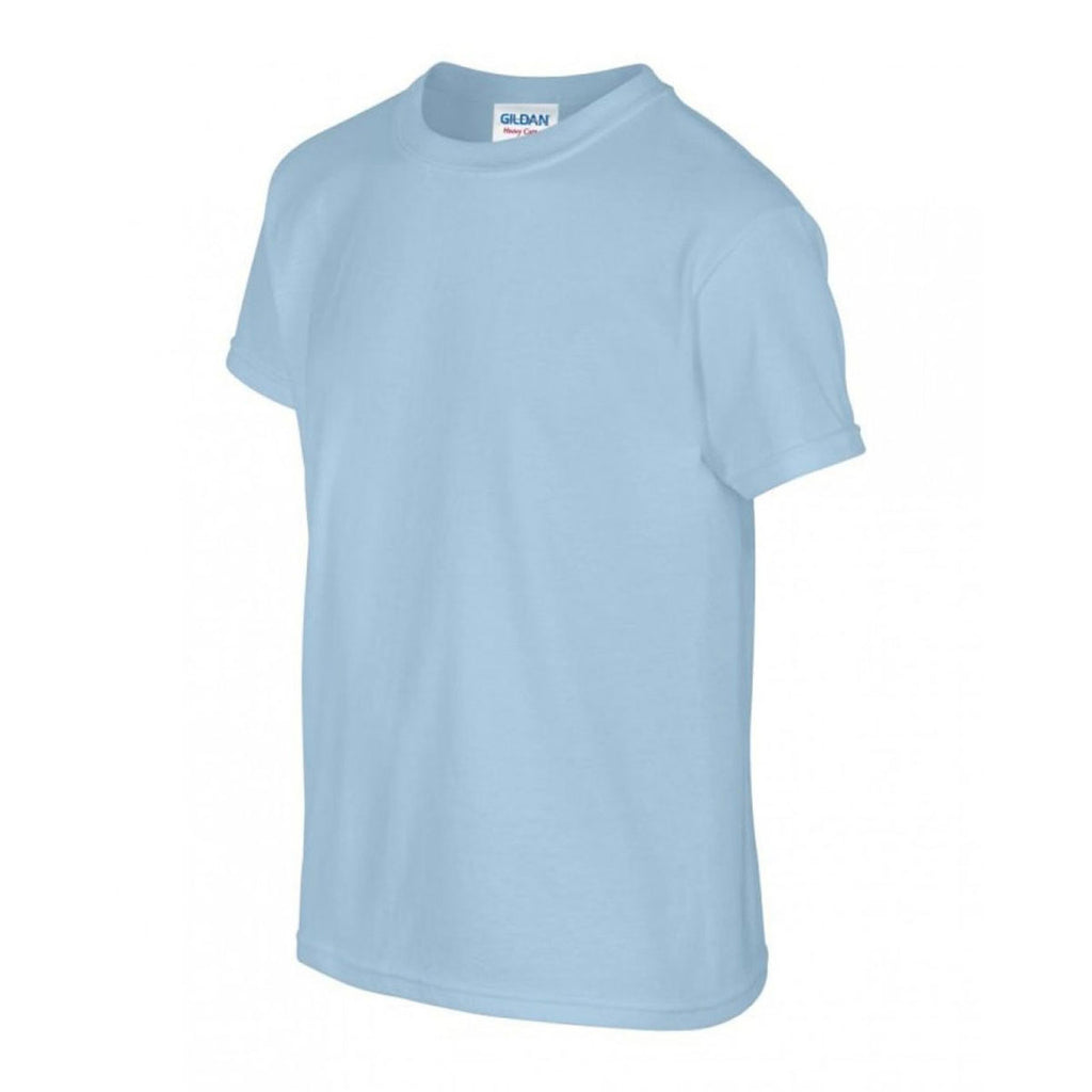 Gildan Youth Light Blue Heavy Cotton T-Shirt