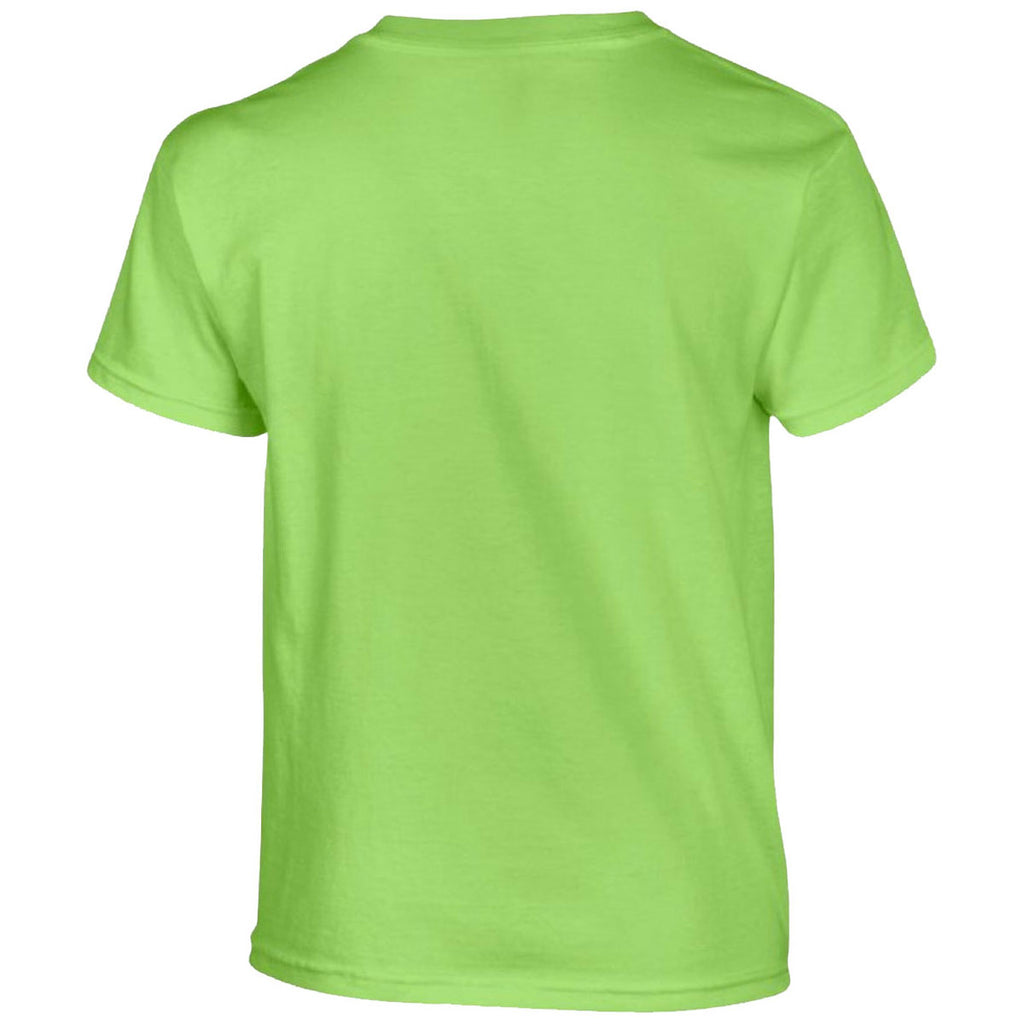 Gildan Youth Lime Heavy Cotton T-Shirt