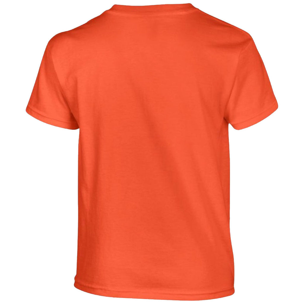 Gildan Youth Orange Heavy Cotton T-Shirt