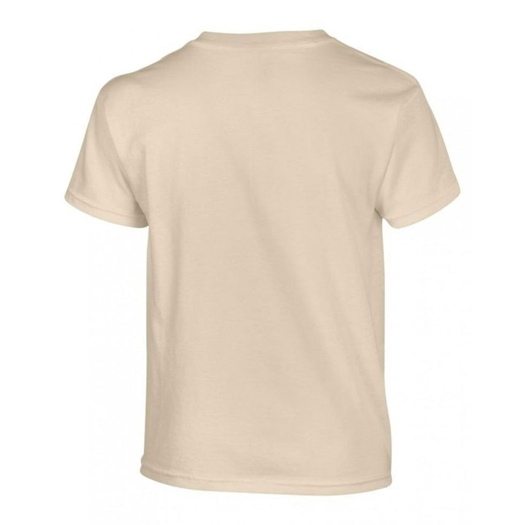 Gildan Youth Sand Heavy Cotton T-Shirt