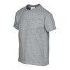 Gildan Youth Sport Grey Heavy Cotton T-Shirt