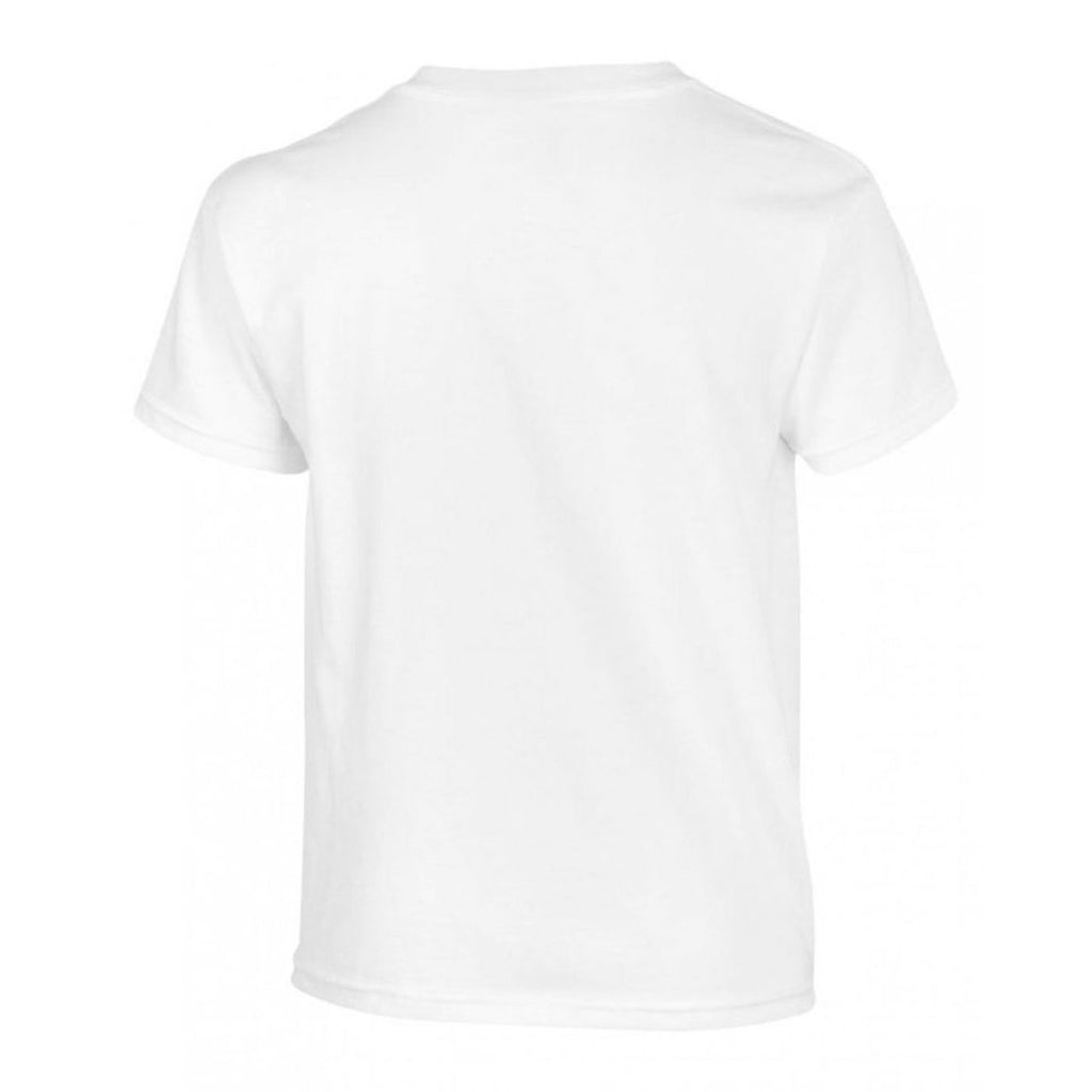 Gildan Youth White Heavy Cotton T-Shirt
