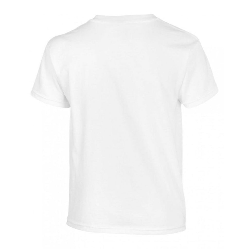 Gildan Youth White Heavy Cotton T-Shirt
