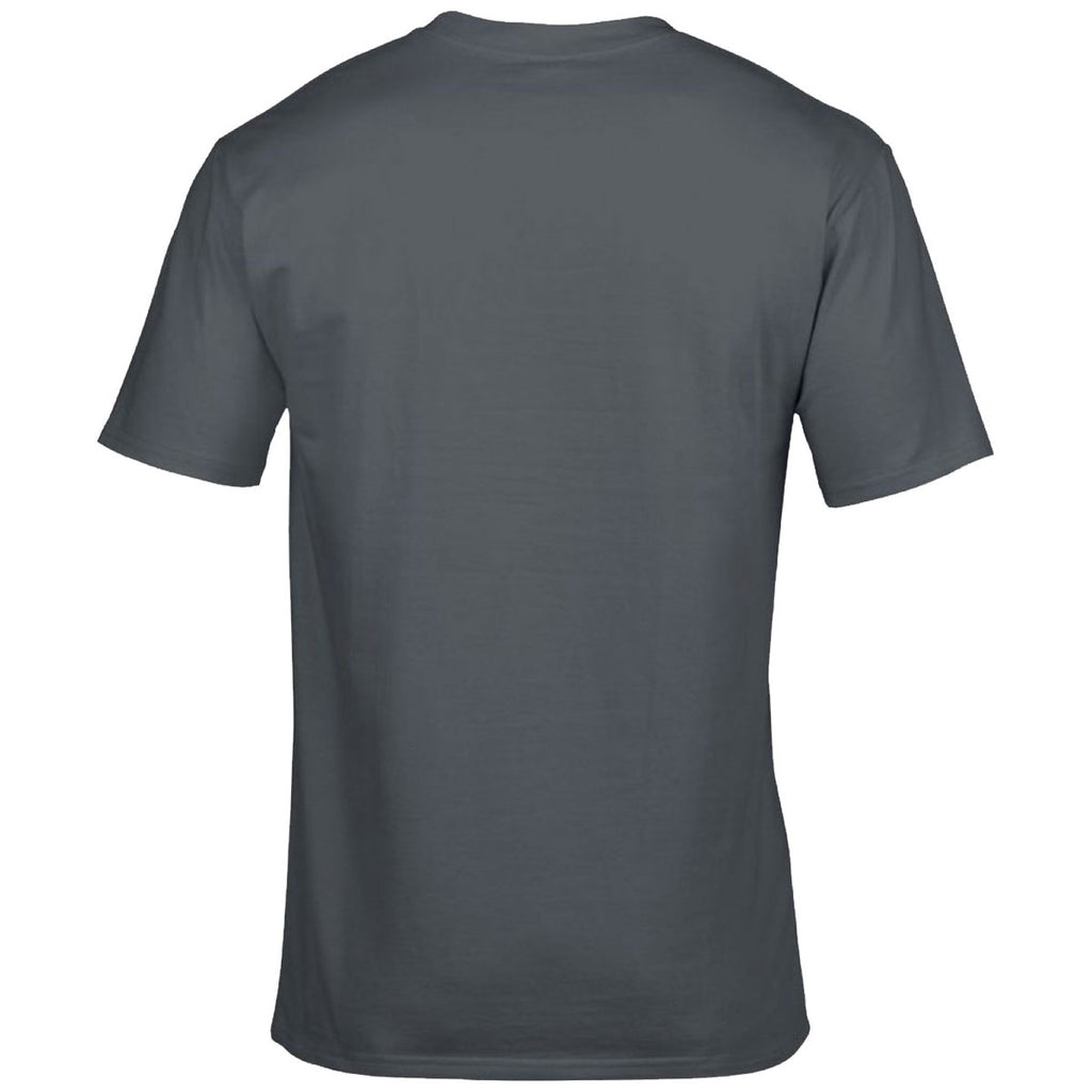 Gildan Men's Charcoal Premium Cotton T-Shirt