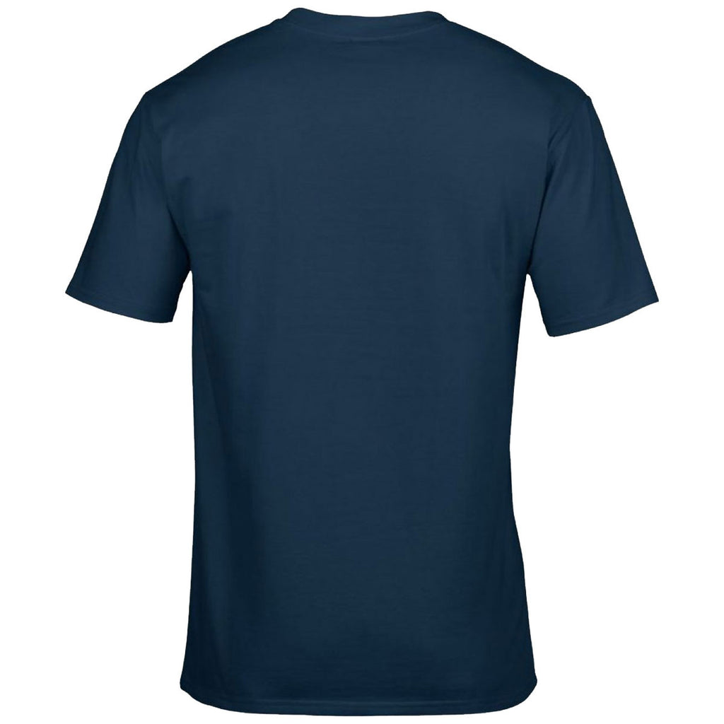 Gildan Men's Navy Premium Cotton T-Shirt