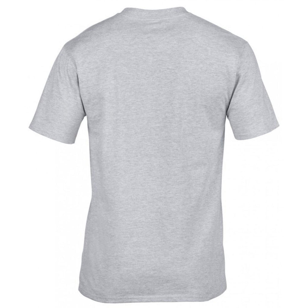 Gildan Men's Sport Grey Premium Cotton T-Shirt