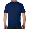 Gildan Men's Navy Premium Cotton V Neck T-Shirt