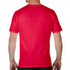 Gildan Men's Red Premium Cotton V Neck T-Shirt