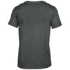 Gildan Men's Dark Heather SoftStyle V Neck T-Shirt