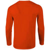 Gildan Men's Orange SoftStyle Long Sleeve T-Shirt