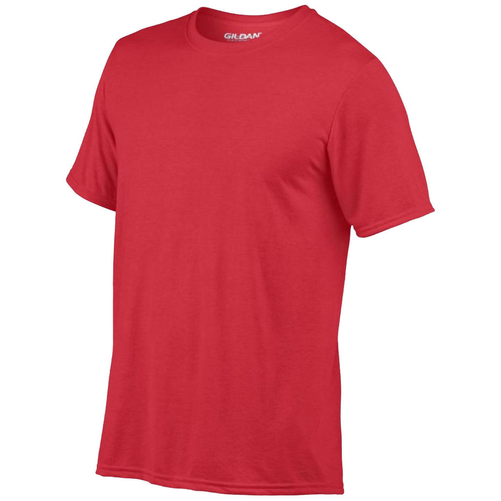 Gildan Men's Red Performance T-Shirt