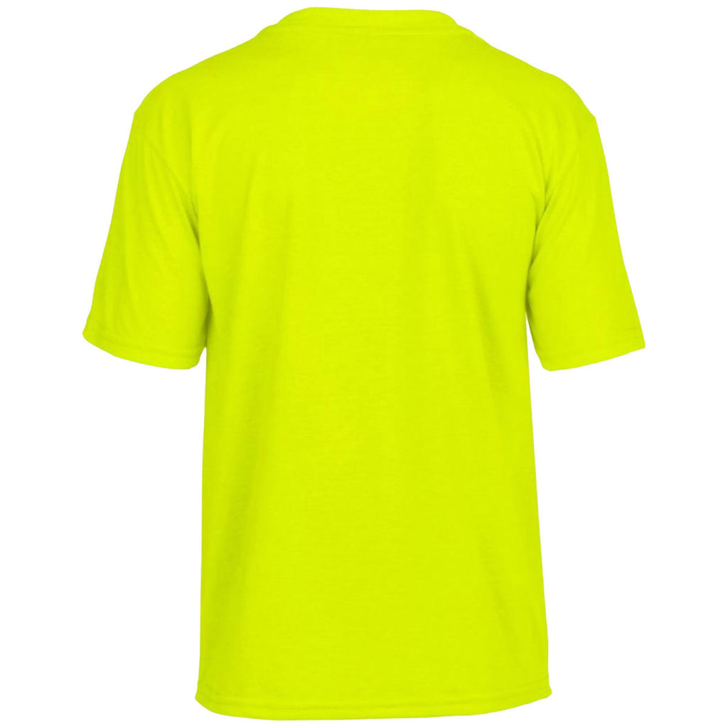 Gildan Youth Safety Green Performance T-Shirt
