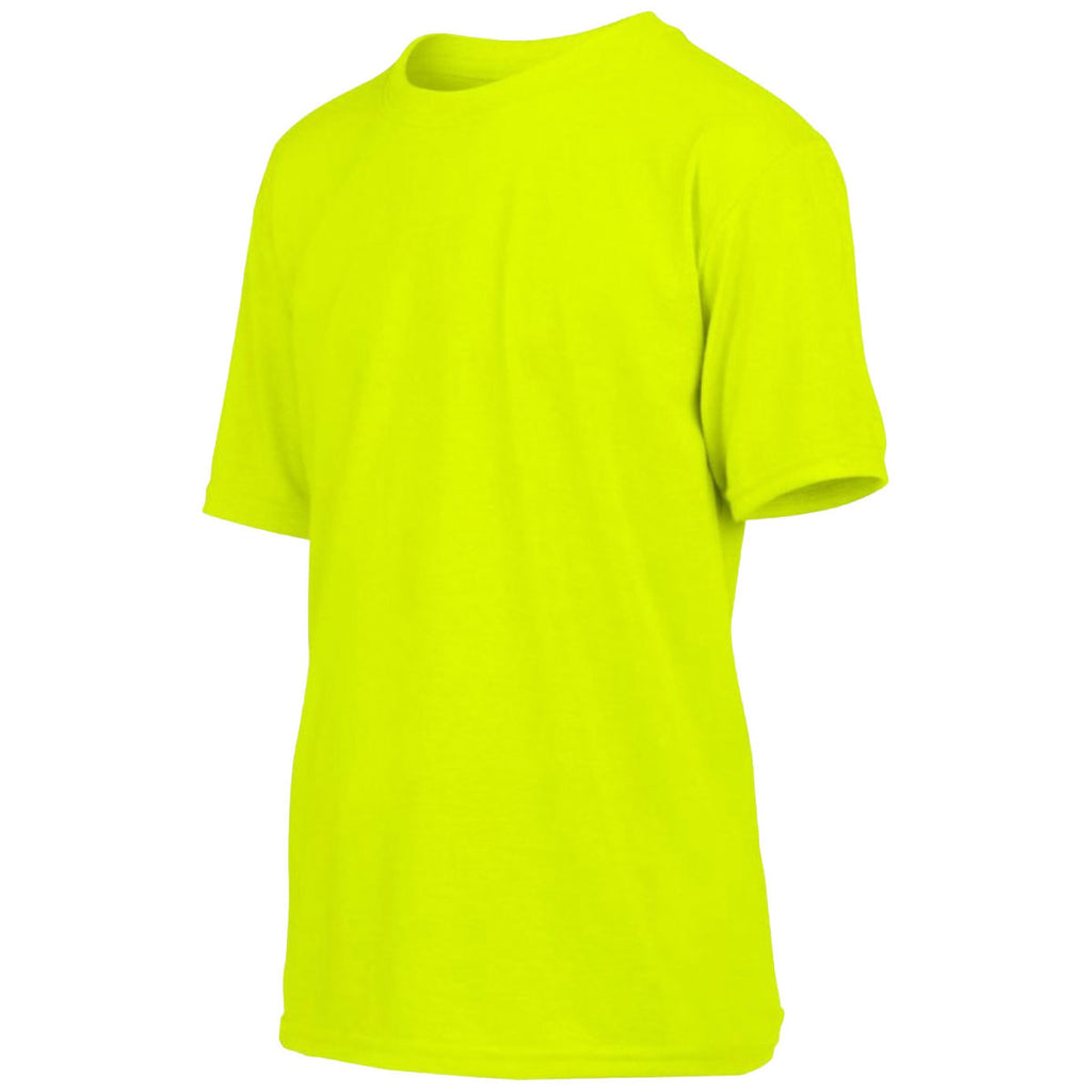 Gildan Youth Safety Green Performance T-Shirt