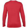 Gildan Men's Red Performance Long Sleeve T-Shirt
