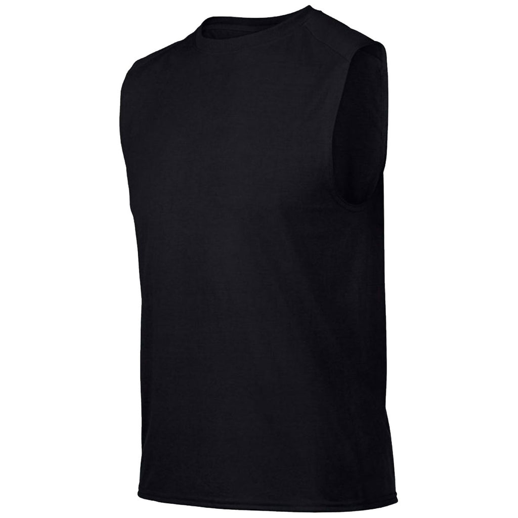Gildan Men's Black Performance Sleeveless T-Shirt