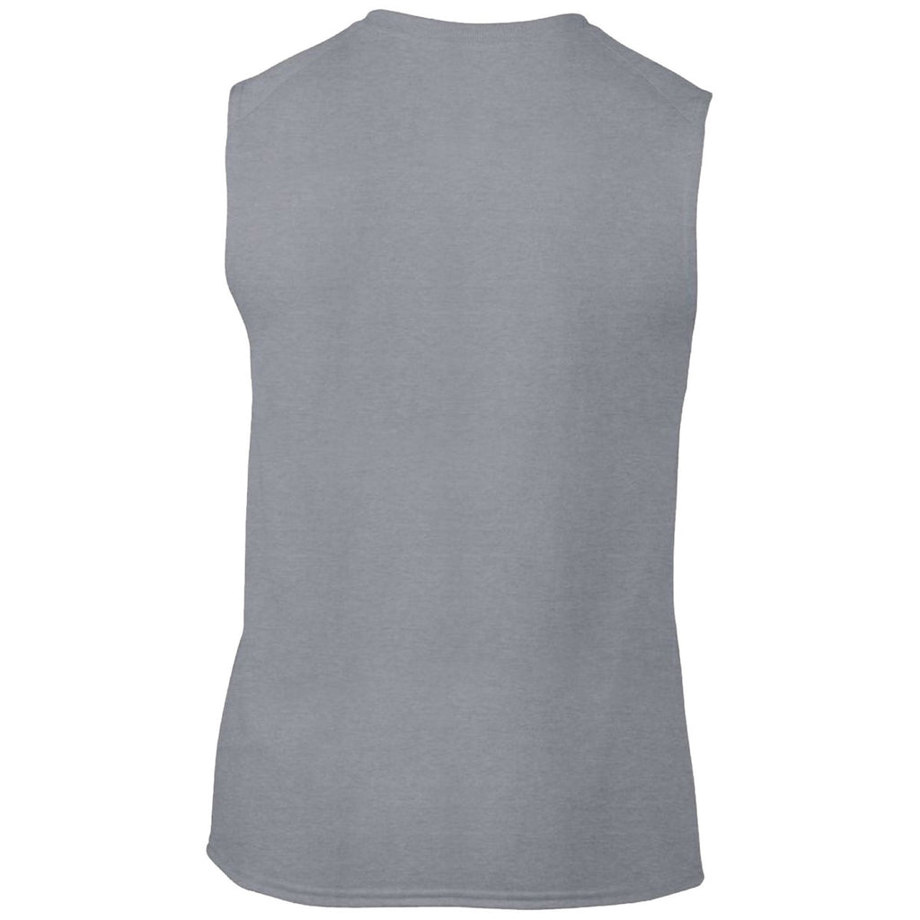 Gildan Men's Sport Grey Performance Sleeveless T-Shirt