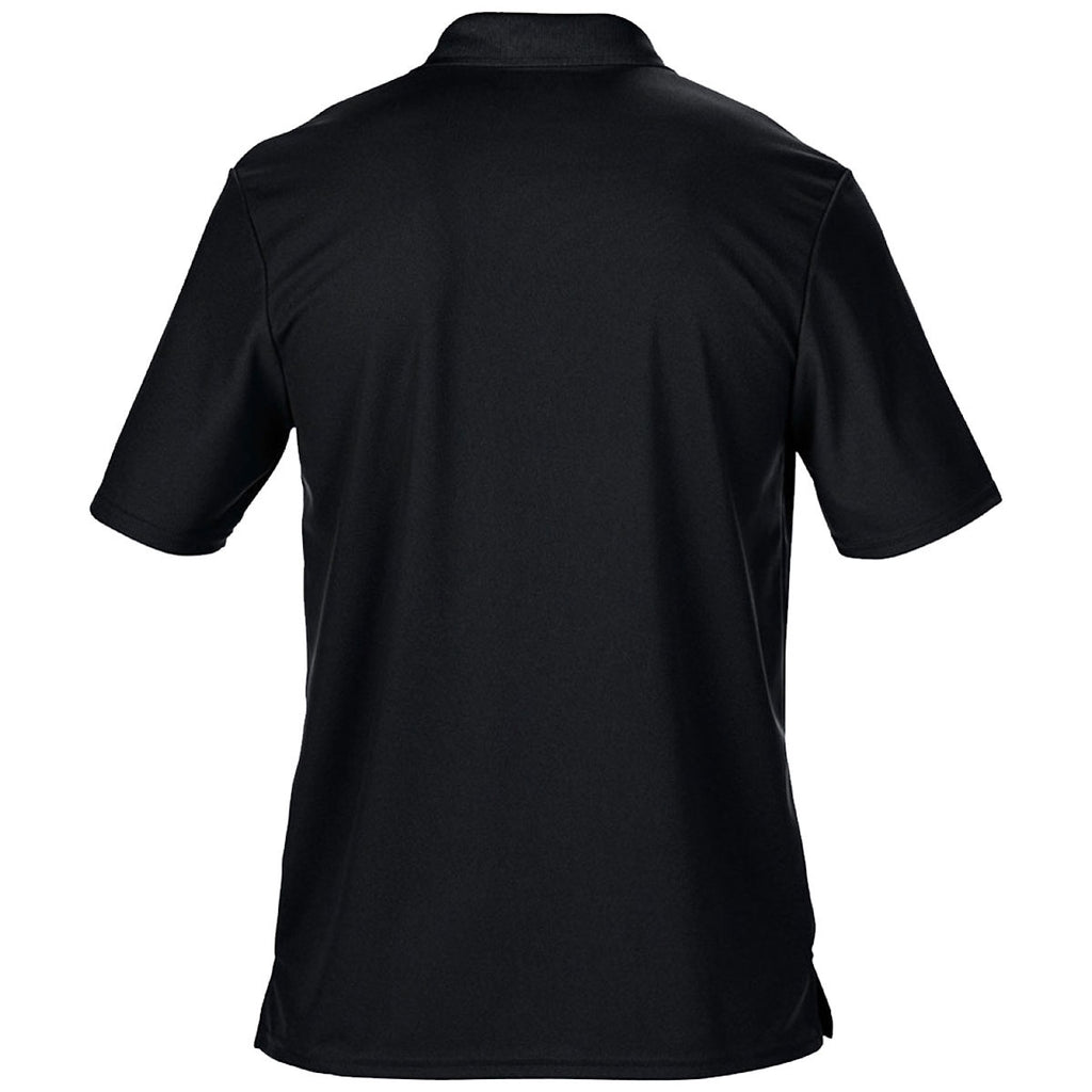 Gildan Men's Black Performance Double Pique Polo Shirt