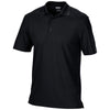 Gildan Men's Black Performance Double Pique Polo Shirt