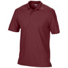 Gildan Men's Maroon Performance Double Pique Polo Shirt