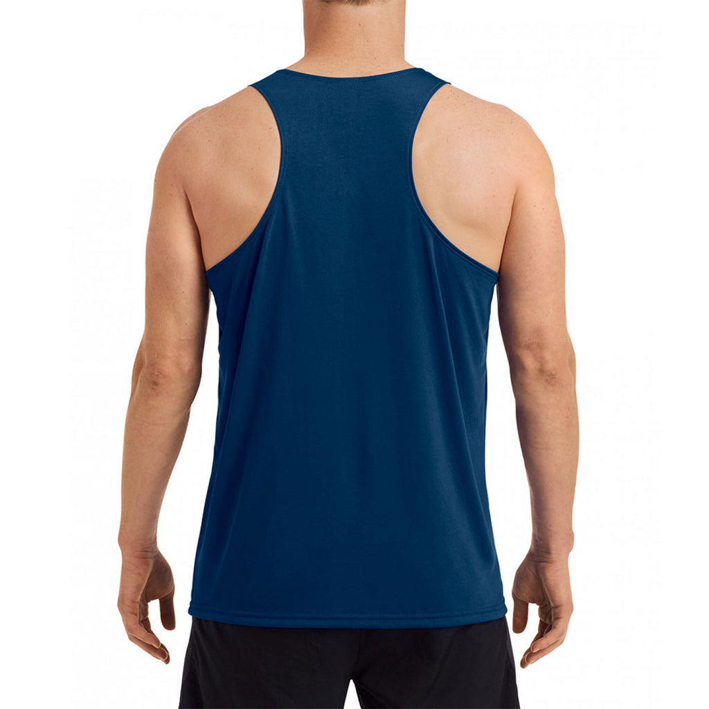 Gildan Men's Sport Dark Navy Performance Racer Back Singlet