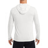 Gildan Men's White Performance Hooded T-Shirt
